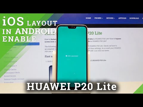 How to Download and Install iOS Launcher on HUAWEI P20 Lite – iOS on Android Device