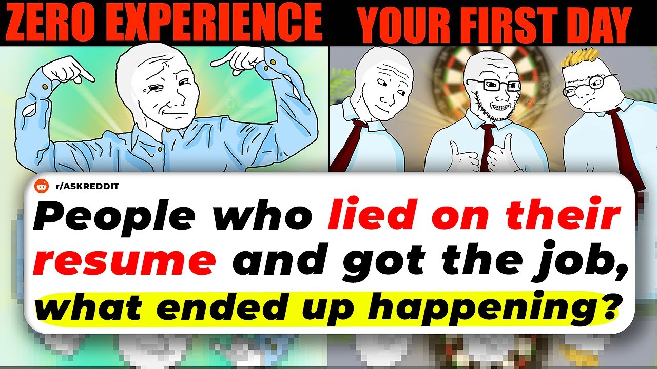 People Who LIED On Their RESUME And Got The Job — What ENDED UP Happening?