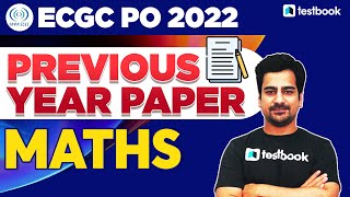 ECGC PO Previous Year Question Paper - Maths | ECGC PO Solved Paper 2021 | Solution by Nitish Sir