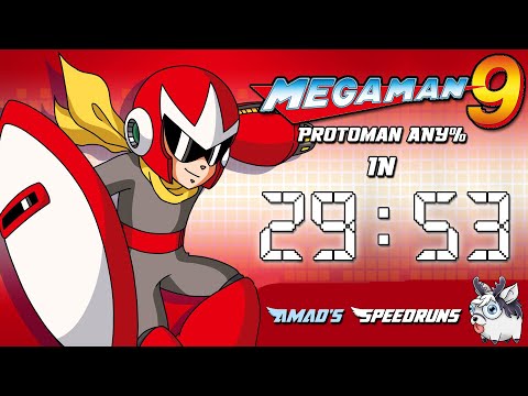 Megaman 9 Any% (Protoman) in 29:53 (Current WR)
