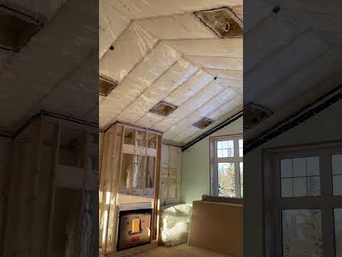 Vaulted ceilings? What you need to know. #insulation #diy #buildingmaterials #home #construction