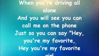 Katelyn Tarver-Favorite Girl with lyrics