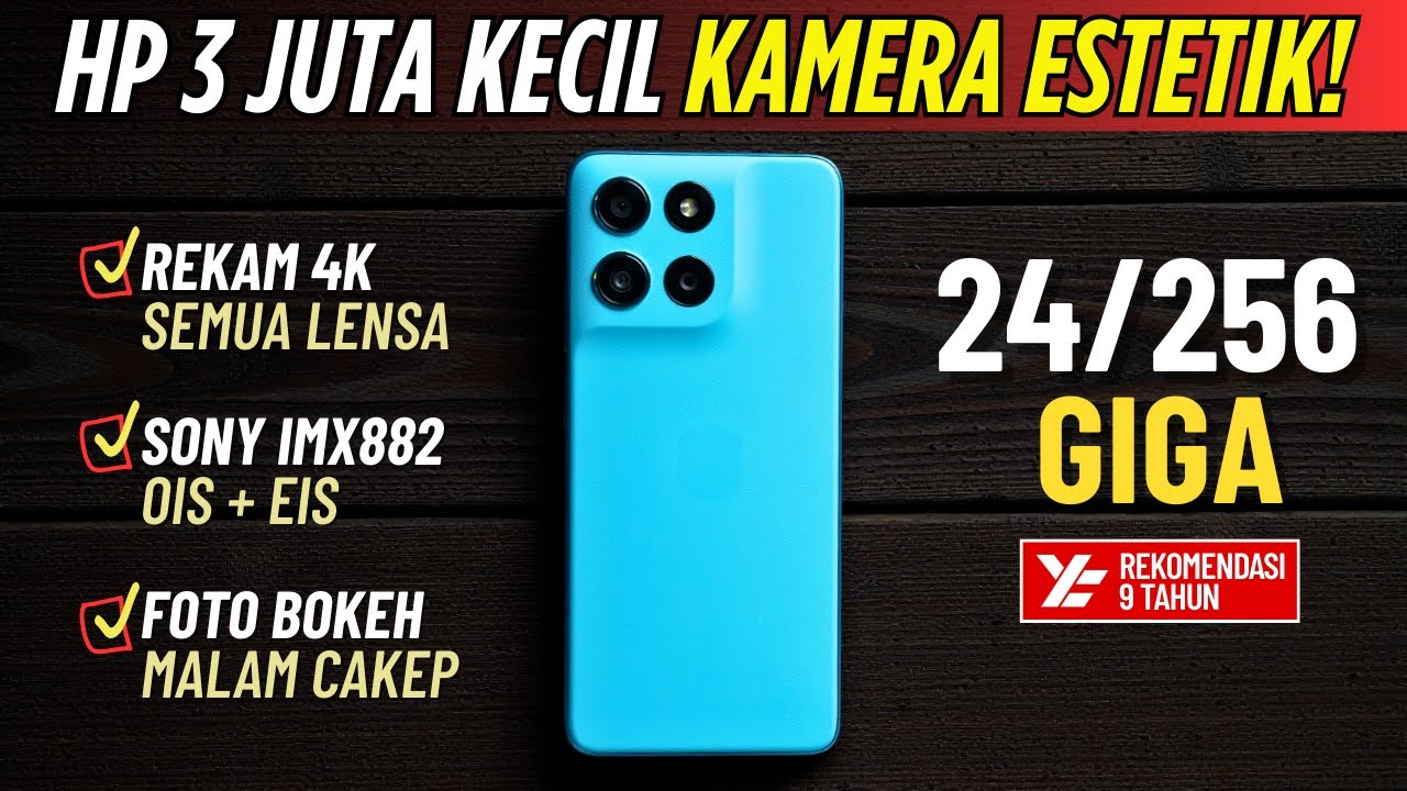 Buat 2026‼️ 5 HP KAMERA TERBAIK 3 JUTAAN [3 - 3,5 JUTA] Anti Nyesel