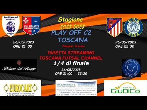 PLAY OFF  SERIE C2: ATLETICO FUCECCHIO vs CUS PISA (live)