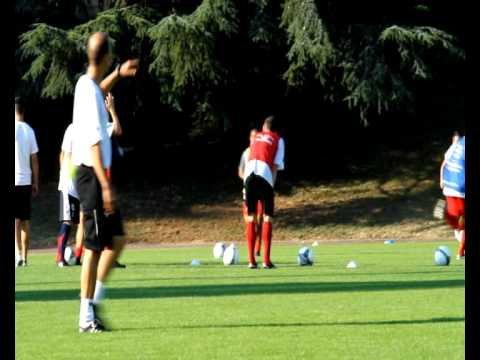 Entrainement de reprise pour la saison 2010-2011