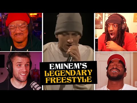 Biggest Ever Freestyle in the World! Eminem on Westwood TV 2009 | REACTION COMPILATION