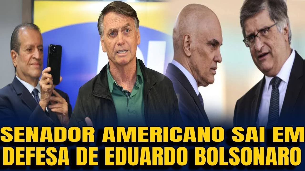 #1 MORAES DOBRA APOSTA   SENADOR AMERICANO SAI EM DEFESA DE EDUARDO BOLSONARO