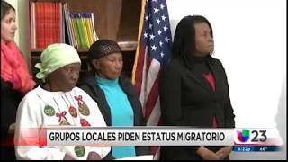 Grupos locales en Miami piden solución permanente a su estatus migratorio | Univisión 23 Miami
