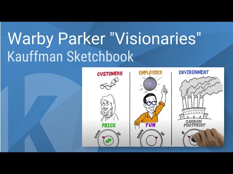 Kauffman Sketchbook | Warby Parker "Visionaries" discuss disruption, culture, & building a business