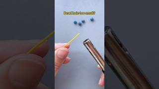 little tips for threading small beads #diy #beading #macrame