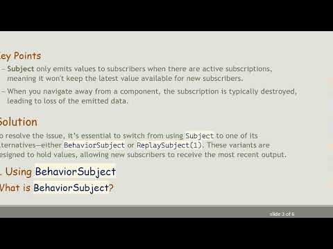 Solving the Issue of an Observable Not Emitting on Revisit in Angular