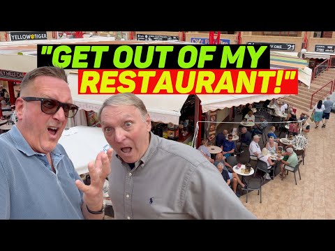 We were THROWN OUT the RUDEST RESTAURANT in TENERIFE! The OWNER SHOULD be ASHAMED!