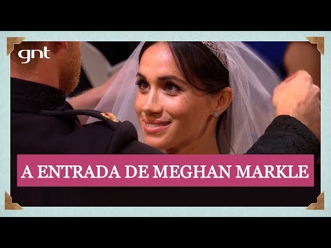 Bride Meghan Markle meets Prince Harry at St. George's Chapel | Royal Wedding