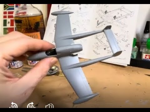 BUILDING THE; SPECIAL HOBBY SH72215, 1/72; SAAB J-21A. SWEDISH AIR FORCE, SVENSKA FLYGVAPNET.
