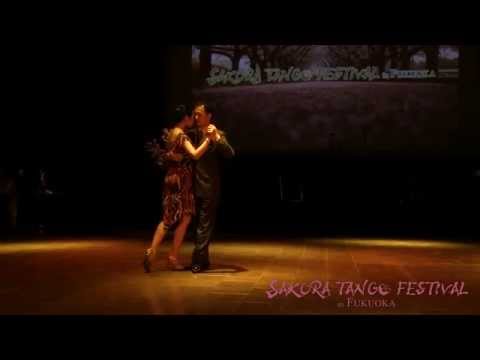  a  dance  to  the  tango  "  Para Dos  "  by  Osvaldo Pugliese  at  Sakura Tango Festival  in  2015
