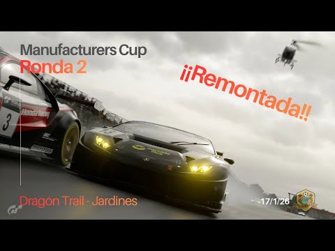 Manufacturers Cup - Ronda 2 | Dragon Trail - Jardines | GT7 PSVR2 | Mirinda FC