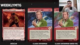 REACTION A MAGIC X STAR TREK | SPOILER NUOVE CARTE E PRIME IMPRESSIONI ASSIEME #mtg #startrek