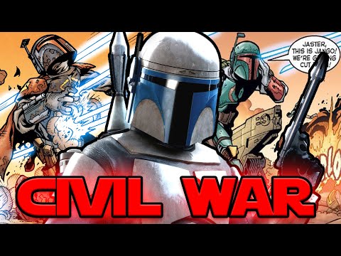 What Is The Mandalorian Civil War That Jango Fett Fought In? (Canon/Legends)