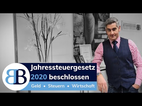 Jahressteuergesetz 2020 vom Bundesrat am 18.12.2020 beschlossen - einige Neuerungen im Überblick
