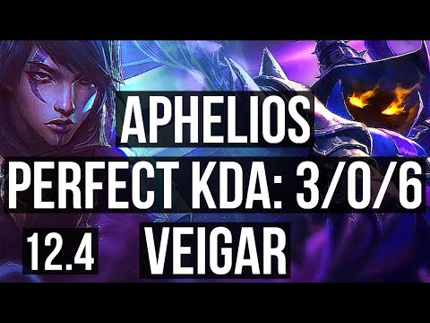 APHELIOS & Zilean vs VEIGAR & Nautilus (ADC) | Rank 2 Aphelios, 3/0/6 | EUW Challenger | 12.4