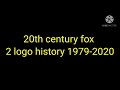 20th Century Fox 2 Logo History 1979 2020