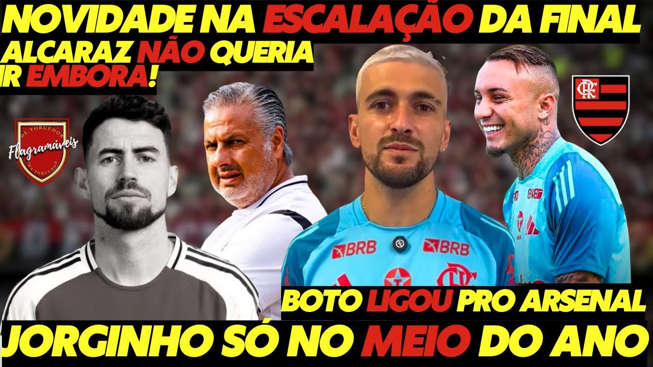 FORÇA MÁXIMA para a FINAL | ARSENAL FECHA AS PORTAS para o FLA