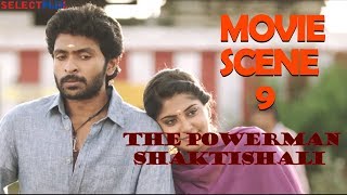 Movie Scene 9 - The Powerman Shaktishali (Sathriyan) - Hindi Dubbed Movie | Vikram Prabhu