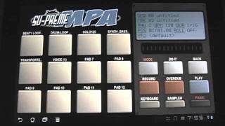 Video thumbnail for Su-Preme MPA 1.0 Android OS. How to Part 3 Library/Sampler by Boombappz