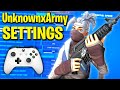 I Copied Unknown Army's Settings in Fortnite... (World Cup Qualifier) | Kybo