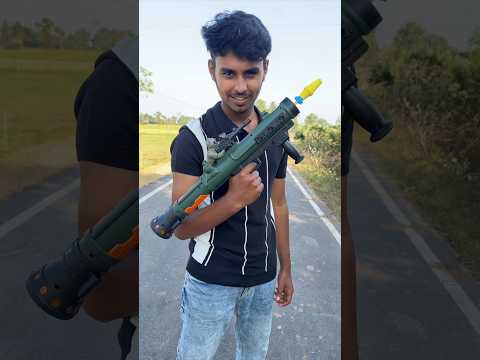 Rocket Launcher Dual Model Shoot Gun