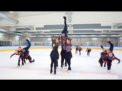 Tribute to Notre Dame - Synchronized Skating Team Marigold IceUnity's 2020 Long Program