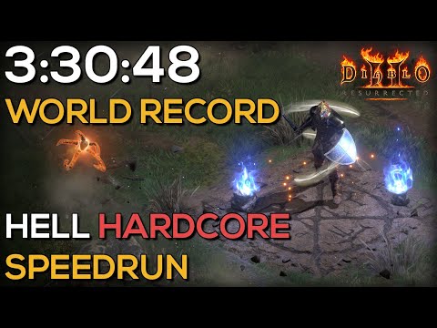 HELL HARDCORE DRUID SPEEDRUN WORLD RECORD - 3:30:48 IGT | 3:39:31 RTA | DIABLO 2 RESURRECTED