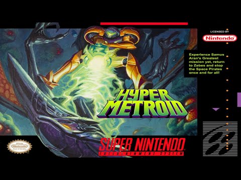 Hyper Metroid - Hack of Super Metroid Snes