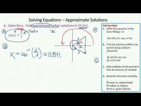 Math 373 7.3 part 1A video 5 solving equations - approximate solutions part 1