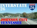 I 26 West Johnson City To Kingsport Tennessee 4K Highway Drive