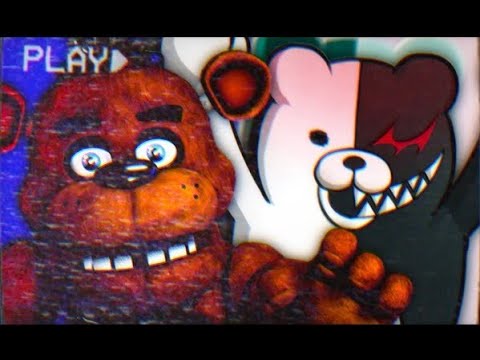JUDGEMENT 15: Monokuma VS Freddy Fazbear (Ultimate Rap Battles) (WalkAwesomeMovies)