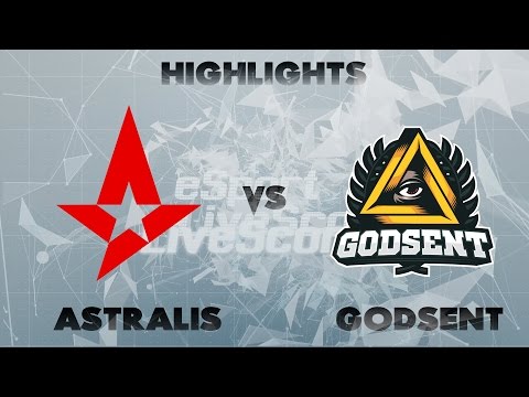 ASTRALIS vs GODSENT (0-1) @ ELEAGUE Major 2017 Atlanta