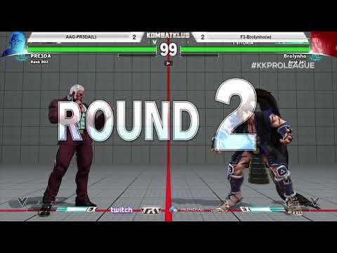 Kombat Klub PRO LEAGUE SFV W4 Grand Final  - F3 Brolynho vs AAG-Pr3da
