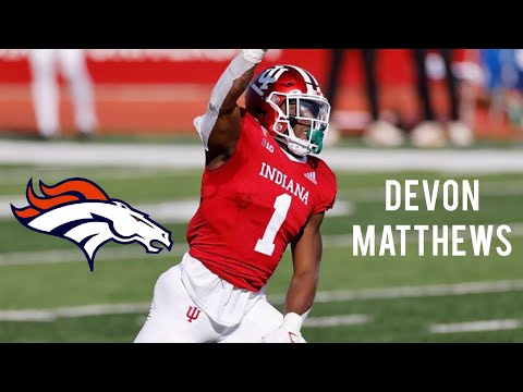 Devon Matthews || College Highlights || Denver Broncos DB