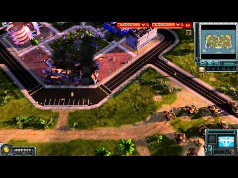 TheWire(S) vs AntiDarWIN(E) - Cabana Republic - Red Alert 3 -  RA 3 in Theory