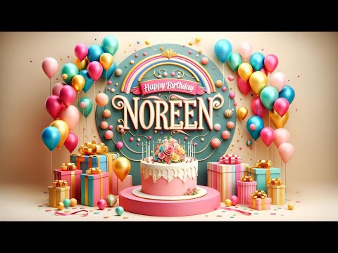 NOREEN Happy Birthday To You||Happy Birthday Song NOREEN🎂👧