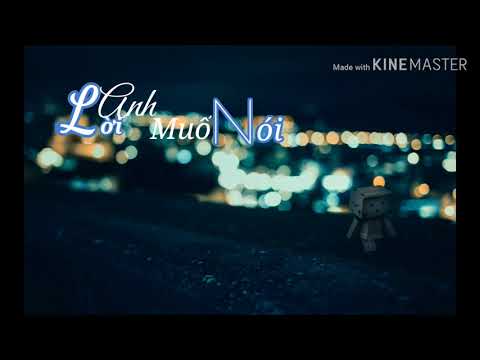 Lời Anh Muốn Nói - THE MEN | MV LYRICS • [ Không quảng cáo ]