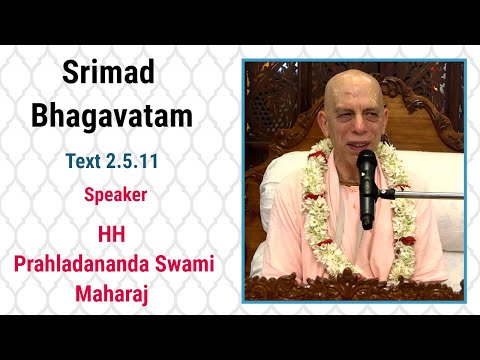 Srimad Bhagavatam Text 2.5.11 - Speaker - HH Prahladananda Swami