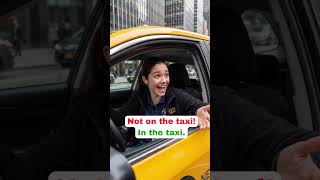 🚕 NYC Taxi Misunderstanding 😂 #englishtips #englishlearning #shorts