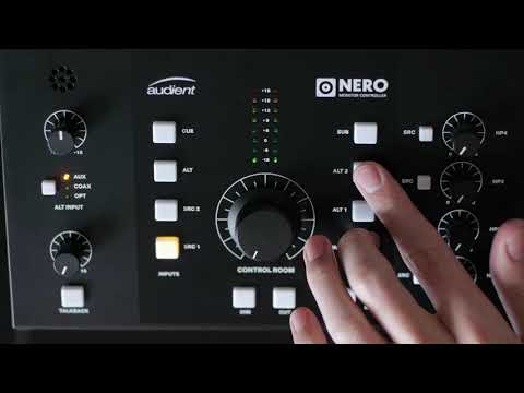 Audient Nero Review - Desktop Monitor Controller