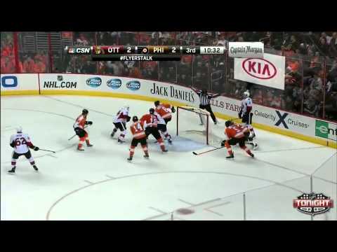 Senators at Flyers  Game Highlights   NHL VideoCenter   Philadelphia Flyers
