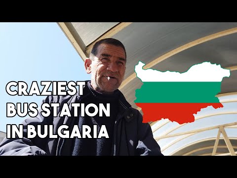 CRAZIEST BUS STATION IN BULGARIA 🇧🇬