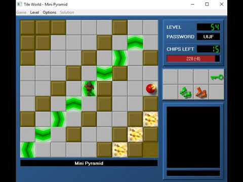 Let's Play Chip's Challenge: CCLP1 - Part 4 - Step Aside