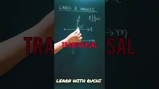 Lines and angles | corresponding angles | shorts #shorts #youtubeshorts #mathshorts
