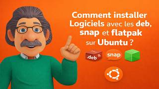 Linux, comment installer Logiciels avec les deb, snap et flatpak sur Ubuntu ?